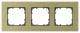 Siemens 5TG11233 DELTA miro aluminum frame 3-fold real material aluminum oxide yellow