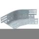 OBO Bettermann 6036132 RB 45 615 FT Bogen 45° für Kabelrinne horizontal 