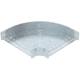 OBO Bettermann 6036840 RB 90 150 FT Bogen 90° für Kabelrinne horizontal