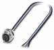 Phoenix Contact 1555448 Phoenix SACC-E-M12FS-4CON-PG 9/0,5 VA Einbausteckverbinder