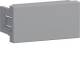 Hager G45BLIND1LAN Montagerahmen Blind Direkt Klipping 45x22,5 Aluminium