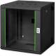 DIGITUS 12U wall housing 643x600x600mm two-part swivel. Sw