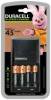 Duracell charger CEF27 including 2x AA 1300mAh 2x AAA 750mAh