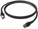 ZVK EasyLan CP1ISCSCS0020 DualBoot Kat.6 Patchkabel Kl.EA geschirmt schwarz 2,0m