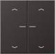 Jung AL102KO5PD rocker for series button KO arrows