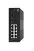 LevelOne IGS-2110 Industrie-Switch 8xGE/2xSFP/IP30 Hilbert SL managed