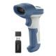 Inateck BCST-73_WHITE BLUE 2D/QR Scanner Bluetooth 5.0 und 2,4 GHz Weiß/Blau