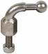 Dehn + Soehne 707235 DEHN fixed ball point 90 ° abgew. , m. Weight u bolt. Nut