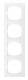 Merten MEG4040-3619 M-Pure-frame 4-gang polar white,