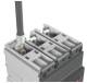 ABB 1SDA066862R1 KIT F XT4 4pcs Anschlussvorderseite 4 Stk Zubehör für Leistungsschalter Anschluss 1SDA066862R0001