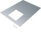 Hager BKA600800Q12 Cover punched 244x244 mm steel for BKF/BKW 600x800 mm
