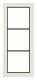 Jung FD983W Rahmen 3fach FD-design weiß