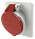 Mennekes 20147A 32A5P 6H400V Anbaudose TA IP44