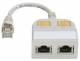 Telegärtner J00029A0010 Telegaertner T-adapter, CAT5E, RJ45> 10/100 2x, unshielded