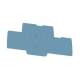 Weidmüller 2913490000 SEP 2T 2.5 BL end and intermediate plate 