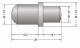 Eff Eff Fritz Fuss 1021---------00 EFF Aufdruckbolzen 1022