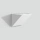 BEGA Gantenbrink 24437WK4 wall light for indoor and outdoor use white 4000K