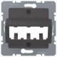 Berker 14271606 Central plate B1 BER 14,271,606, anthracite