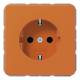 JUNG CD1520BFKIO SCHUKO socket KI 16A, 250V shatterproof CD orange