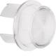 Hager WDA4527T cap for push-button and light signal E10 accessory clear transparent