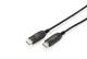 DIGITUS AK-330126-800-S HDMI AOC Hybrid fiber optic cable UHD 8K 80m black