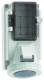 Bals 15024 Wandsteckdose GT abgesichert 16A 3p 230V 6h IP67 Gehäuse Gr:170x90