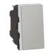 Legrand 079201L MSC Wechselschalter 10 A (SL) 1-modulig beleuchtbar Aluminium