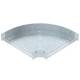 OBO Bettermann 6036842 RB 90 160 FT Bogen 90° für Kabelrinne horizontal