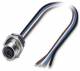 Phoenix Contact 1424134 Phoenix SACC-DSI-M12FST-4CON-M16/0,5 Sensor-/Aktor-Einbaustecker 4-po