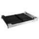 STARTECH.COM 2U Vented Sliding Rack Shelf w/ Cable Management Arm & Adjustable Mounting Depth - 50lbs / 22.7kg