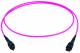 Telegärtner, MPO female patch cord 10m, type A, round cable violet 50µ OM4