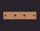 Striebel + John 2CPX042226R9999 ZX2032 Cu-Schiene 40x10 mm L:434 mm 