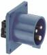 Abl Sursum A31S23 ABL CEE Anbaugerätestecker gerade IP44 16A 3p 230V 6h blau