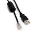 STARTECH.COM 6 ft Smart UPS Replacement USB Cable AP9827 - USB cable - USB M to RJ-45 10 pin M - 6 ft - black USBUPS06