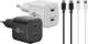 Goobay 35 W Twin Power Set 2x USB-C-Ladegeräte, 2x USB-C-Kabel - 2x USB-C-Anschluss (Power Delivery) je Ladegerät, 2x USB-C-Stecker je Kabel