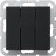 GIRA 2844005 Wipptaster BS 3f Schließer System 55 sw