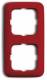 Busch Jaeger 2CKA001725A1565 BJ 2512-217-101 Cover frame red RAL3020 SI/Reflex SI frame Reflex SI