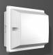 RZB 672181.002.1 Varioplast I, 8,3 W, 870 lm, 840, ws Decke/Wandleuchte