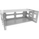 InLine® 48,3 cm ( 19 Zoll ) Wandrack, 4HE, Tiefe 24-40cm, Abdeckung, grau RAL7035