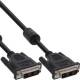Inline 17762 ® DVI-D Kabel, digital 18+1 Stecker / Stecker, Single Link, 2 Ferrite, 2m
