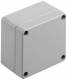 Weidmüller aluminum housing, silver gray, RAL7001 KLIPPON K1 70x70x40, 5mm