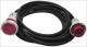 Walther-Werke 39300506100067 Walther CEE-Leitung Stecker Kupplung 32A 5P 400V 6h IP67 10m