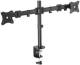 DIGITUS TIS 38,1 cm ( 15 inch )-68,6 cm ( 27 inch ) 2TFT 2 joints black Max.8KG
