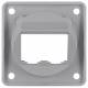 Berker 845582507 Tragplatte für 2 BTR-/E-DAT-Module Integro,glänzend