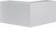 Hager FB8013037035 Outer corner base profile made of PVC for FB 80x130 mm light gray