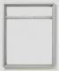 Siedle KR 611-5/4-0 SM Kombirahmen Alu 20Module Silber 116859