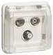 Berker 12033562 antenna socket insert 3-hole AP single socket W.1 polarws
