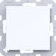 Hager WAF1001WG blind cover with central piece A.x/C.x light white