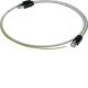 Hager HTG472H Modbus cable RJ45-RJ45 2 m with shield grounding connection lead