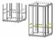 Vertiv 050401829 Knürr C rail T900, L755, 4-Pack, location 1,